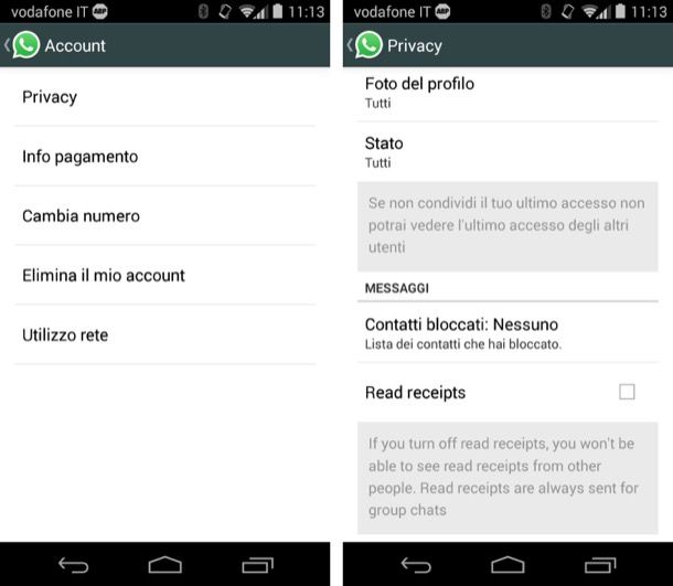 Come Togliere Le Spunte Blu Su Whatsapp