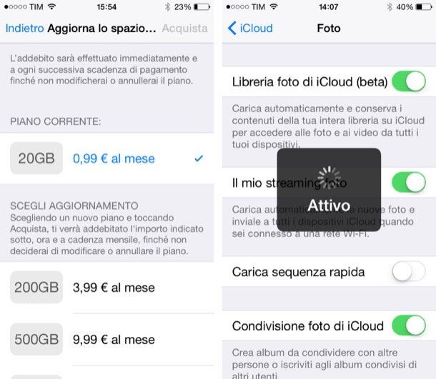 Come aumentare GB su iPhone