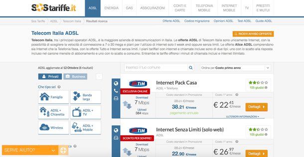 Telecom Internet senza limiti | Salvatore Aranzulla