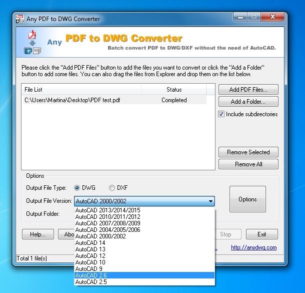 DWG in PDF Zamzar - Conversione file gratuita
