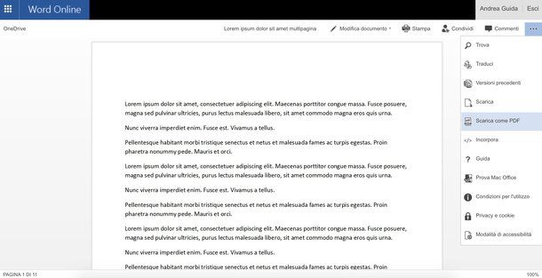 Convertitore Word-PDF 100 Gratis
