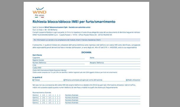 Come bloccare telefono rubato