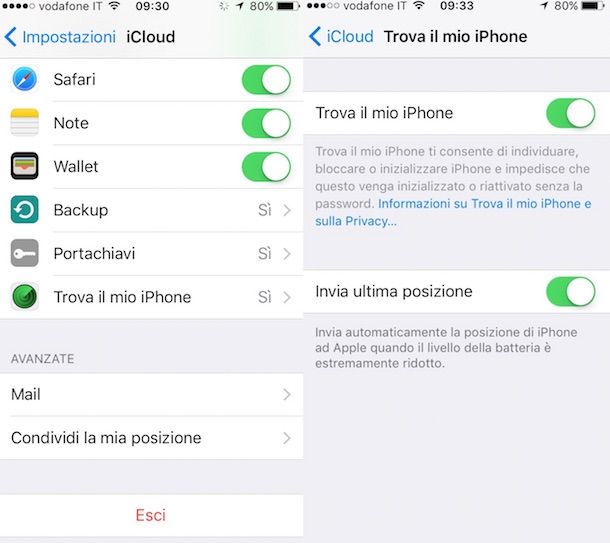 Spiare un iPhone