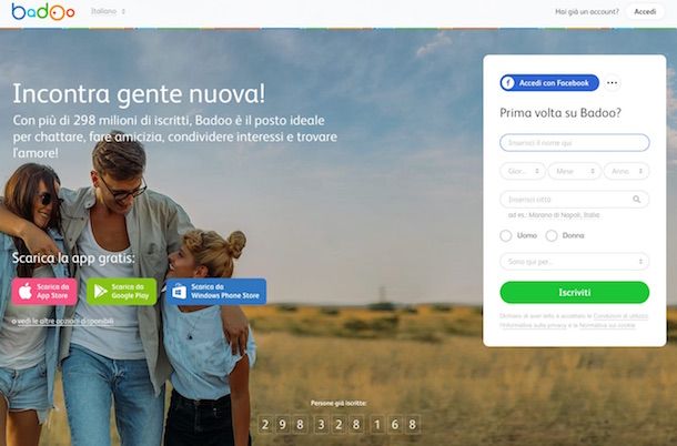 Screenshot o di Badoo