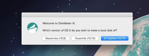 Screenshot OS X