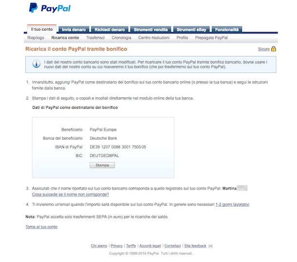 Come ricaricare PayPal Salvatore Aranzulla