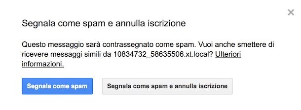 Come combattere spam