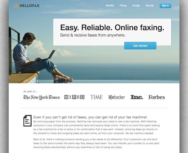 Come mandare fax via Internet gratis