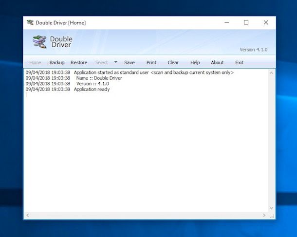Come eseguire un backup dei driver