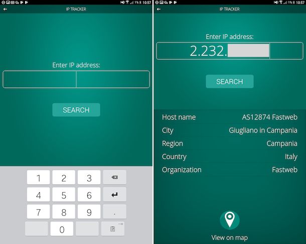Localizzare Un Indirizzo Ip Sulla Mappa