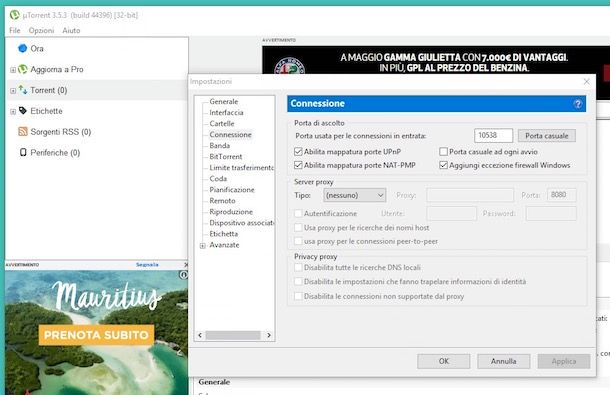 Guida uTorrent: download uTorrent e configurare uTorrent