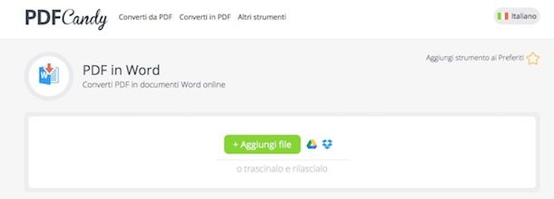 Come convertire PDF in Word 