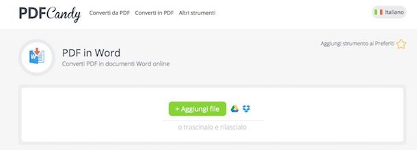 Come convertire PDF in Word 