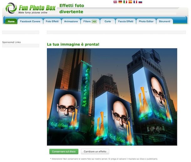 Come creare fotomontaggi online gratis