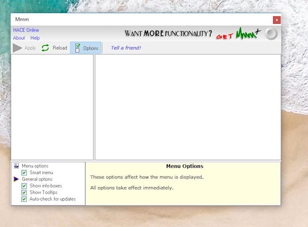 Eliminare le voci inutili dal menu che si apre con il tasto destro del mouse