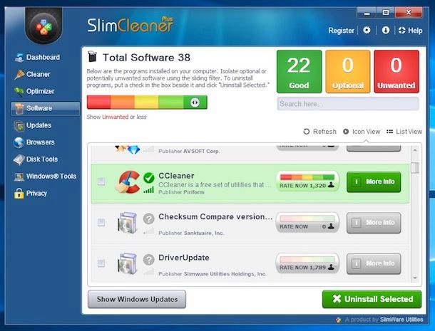 Come eliminare programmi inutili dal PC