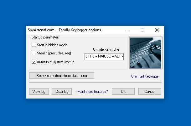 Come spiare un PC con un keylogger