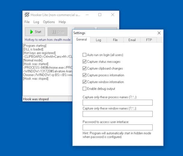 Come spiare un PC con un keylogger