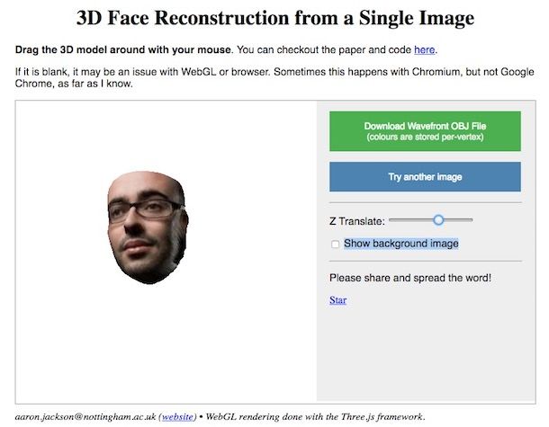 Come creare viso 3D