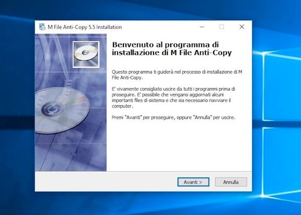 Impedire la copia e l'eliminazione dei file del PC