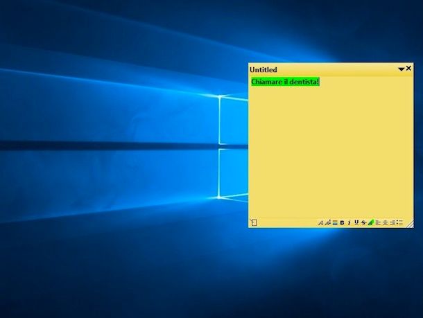 windows 10 desktop post it notes windows 10 desktop post it notes