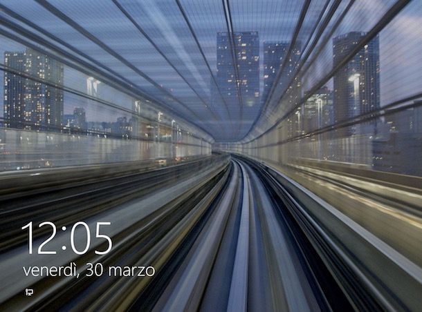 Cambiare schermata di accesso Windows