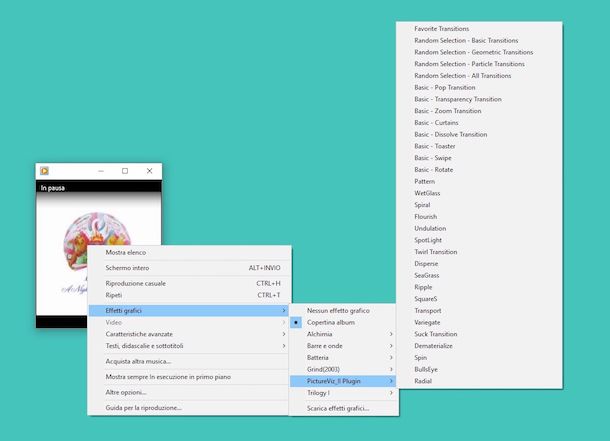 Effetti grafici per Windows Media Player: scaricali gratis
