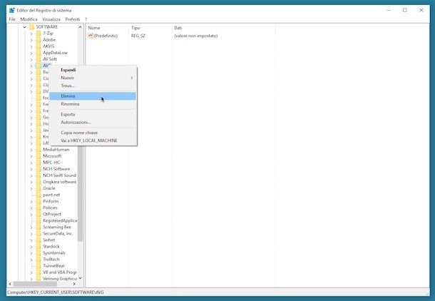 Come pulire registro di sistema