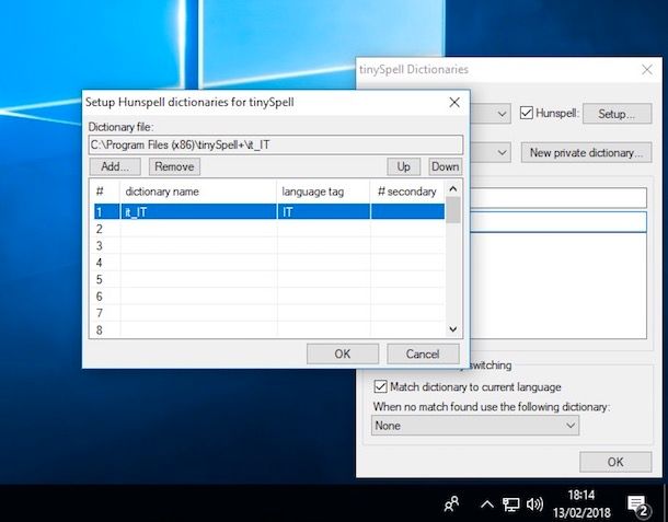 Correttore ortografico italiano per Windows 