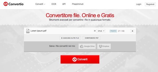 Come creare ePub da PDF