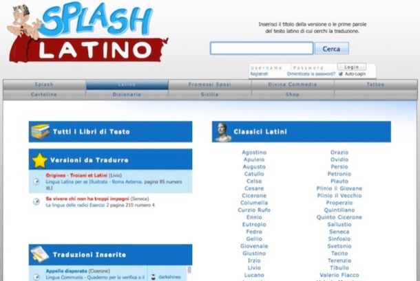 Splash Latino