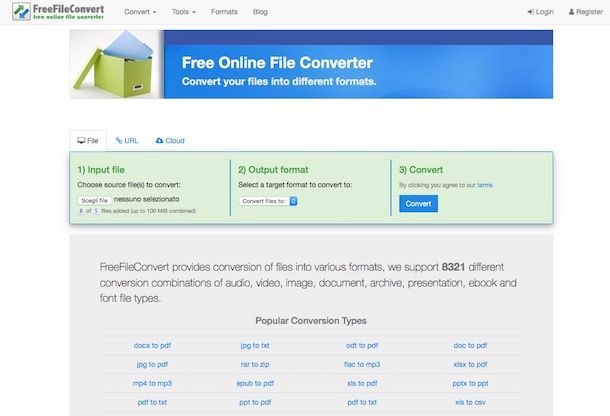 Convertitore online