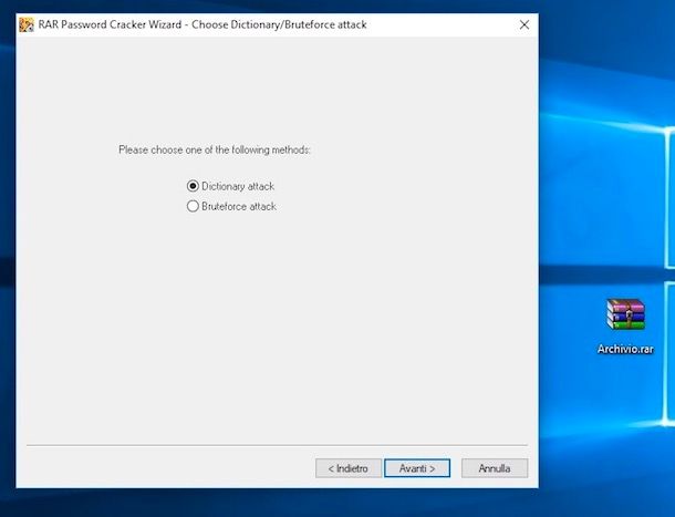 Come rimuovere la password da file RAR