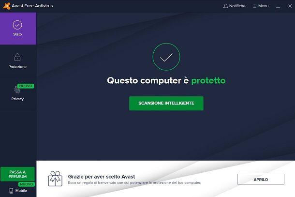 Altri antivirus online gratis in Italiano per Windows