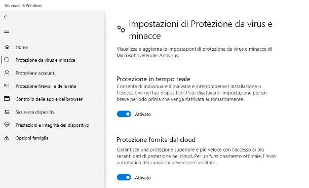 Antivirus gratis per Windows