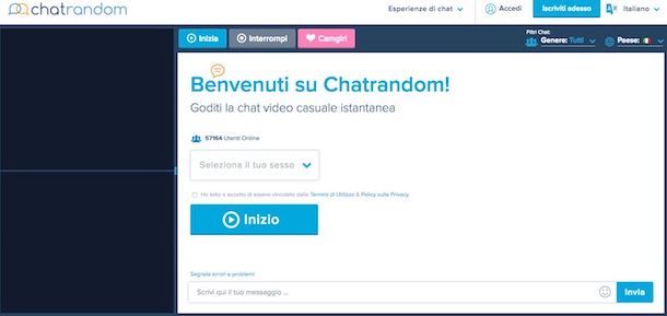 Chat video gratis senza registrazione per vedersi in cam