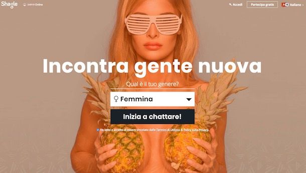 Chat video gratis senza registrazione per vedersi in cam