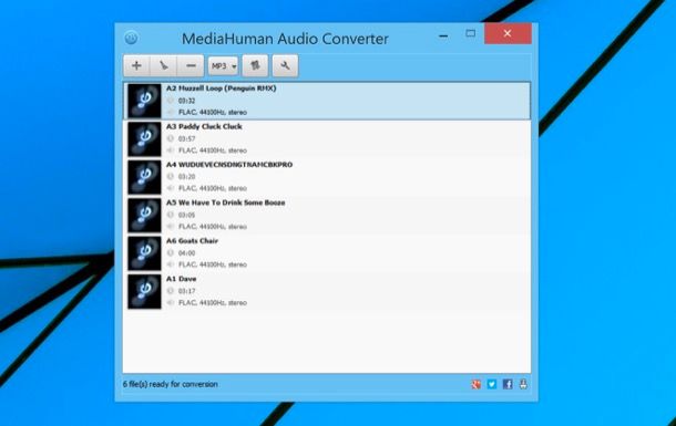mediahuman audio converter wav pcm