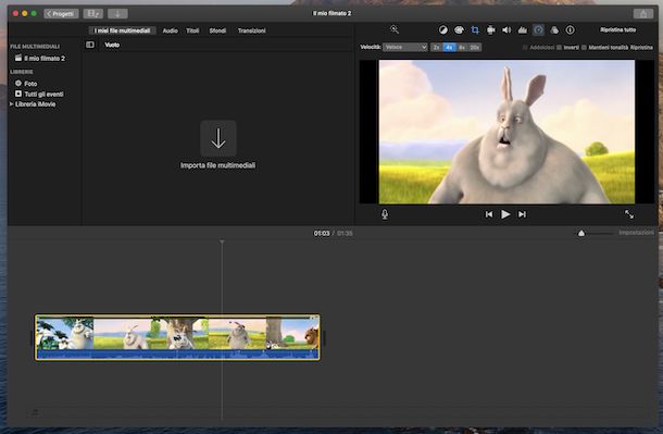 iMovie macOS