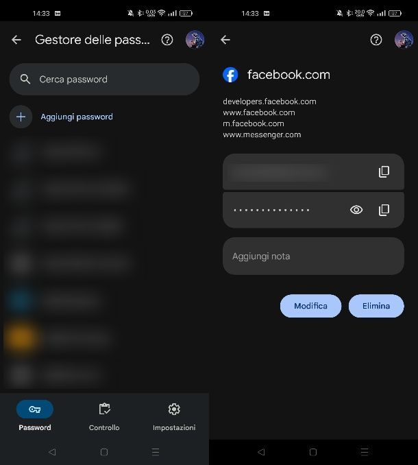 Come scoprire la password del proprio account Facebook