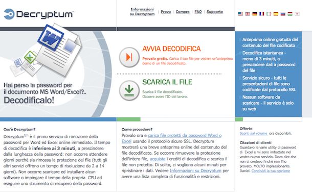 Come sproteggere un file Word con password