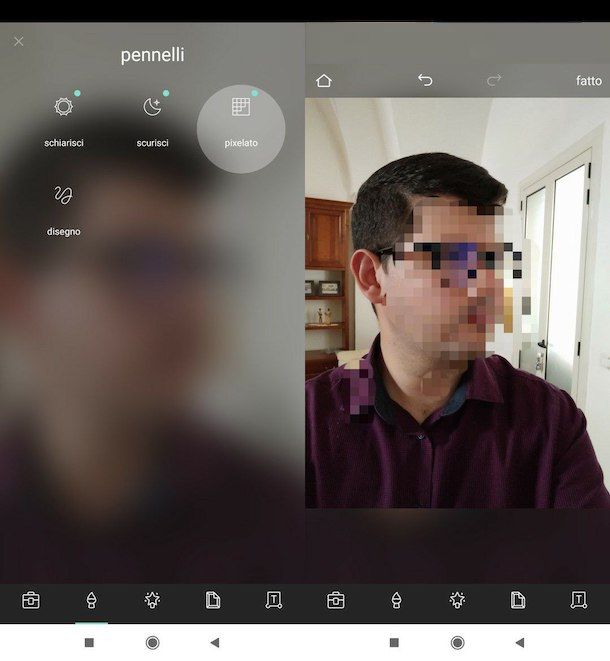 Censurare foto su Android