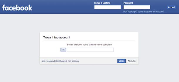 Come cambiare la password di Facebook