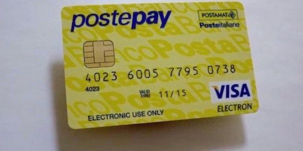 Come si usa Paypal con Postepay