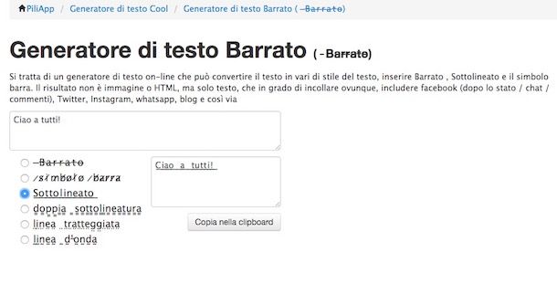 Come fare scritte strane su Facebook