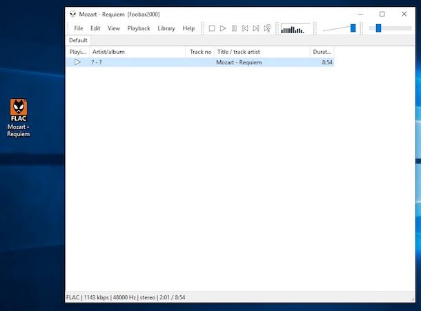 Come aprire FLAC