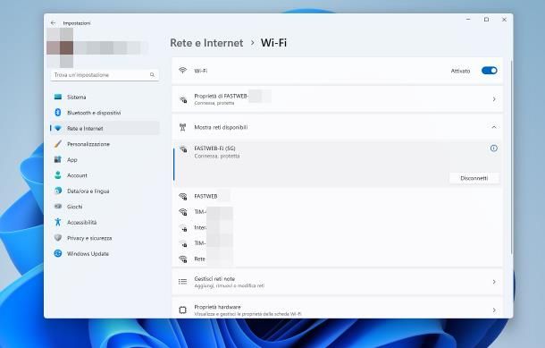 Come entrare in una rete WiFi protetta dal computer