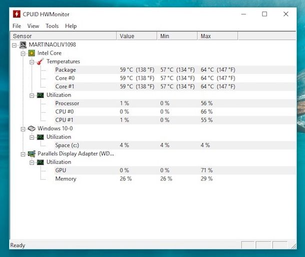 Come monitorare la temperatura del PC