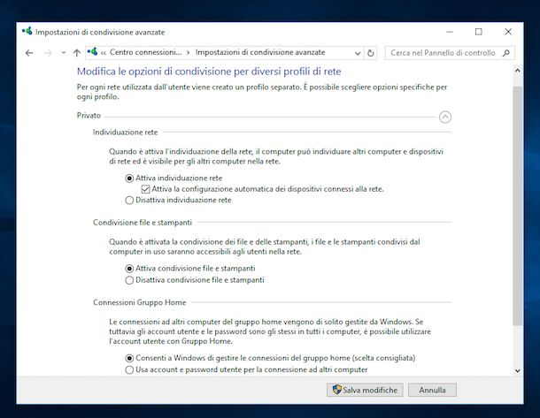 Windows Vista Condivisione Stampante Virtual E