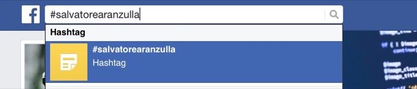 Come cercare post su Facebook